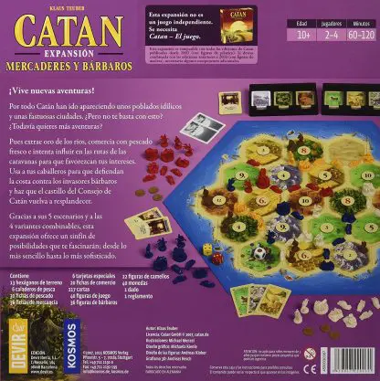 Catan Mercaderes y Barbaros - Imagen 3