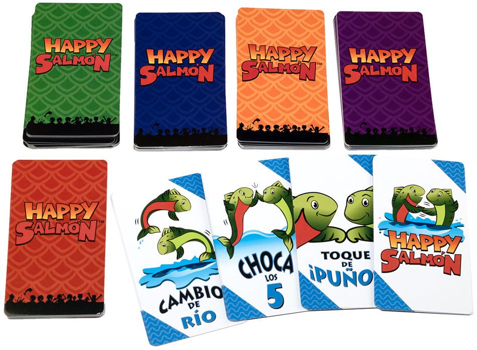 Juego de cartas Happy Salmon de Asmodee - envío 24/48 horas -   tienda de party games