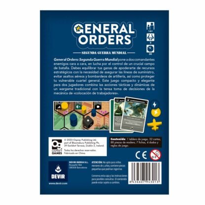 PRE-VENTA General Orders - Imagen 3